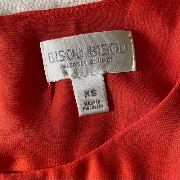 Orange Crop Top flowey Size XS - Picture 6 of 8